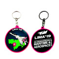 Fun Design Customize Your Own 2D PVC Keychain